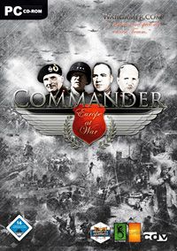 Commander: Europe At War box art for PSP